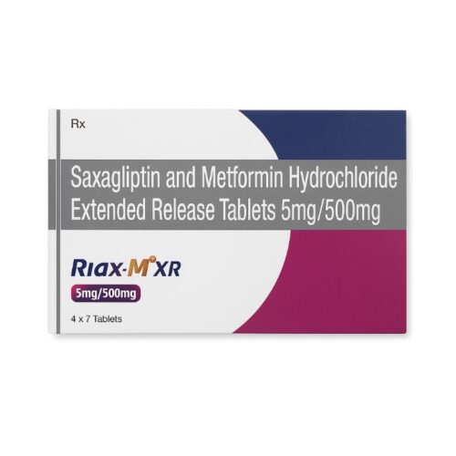 Riax M XR 5/500 Mg (Saxagliptin & Metformin)