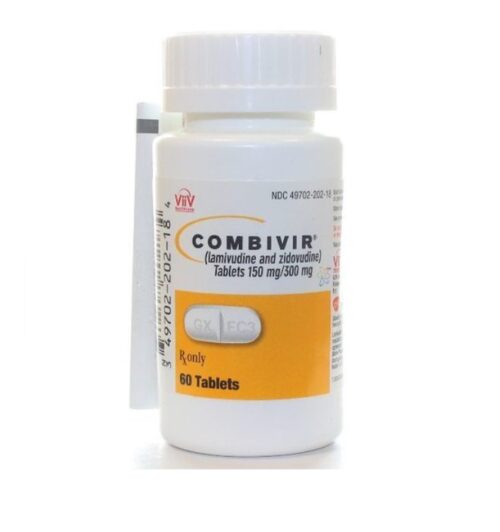 Combivir 150/300 Mg (Lamivudine + Zidovudine)