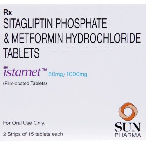 Istamet 50/1000 Mg (Sitagliptin & Metformin)