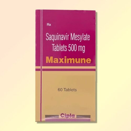Maximune 500 Mg (Saquinavir Mesylate)