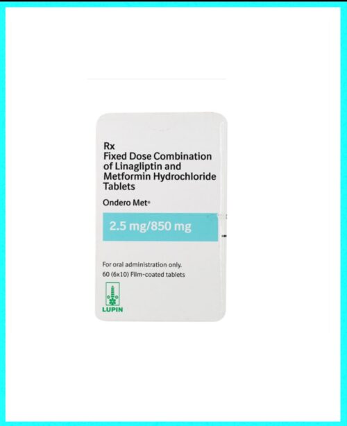 Ondero Met 2.5/850 Mg (Linagliptin, Metformin)