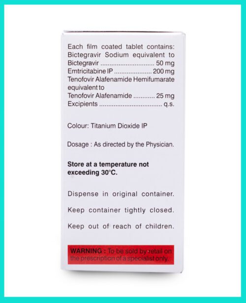 Taffic (Bictegravir, Emtricitabine, Tenofovir Alafenamide) - Image 2