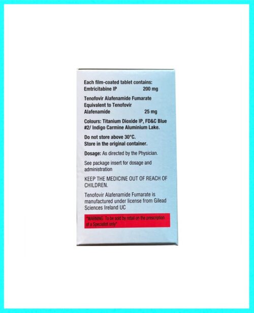 Taficita (Emtricitabine & Tenofovir Alafenamide) - Image 3