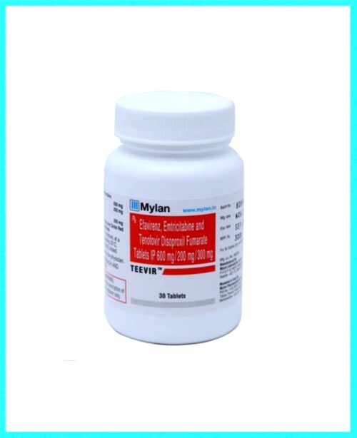 Teevir (Efavirenz, Emtricitabine & Tenofovir Disoproxil Fumarate) - Image 2