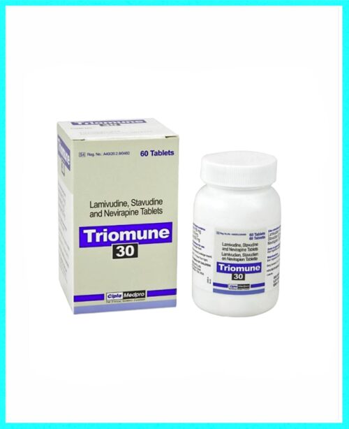 Triomune 30 Mg (Stavudine + Lamivudine + Nevirapine) - Image 2