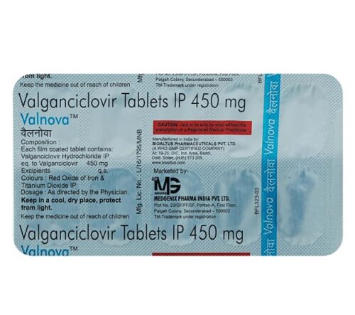 Valnova 450 Mg (Valganciclovir)
