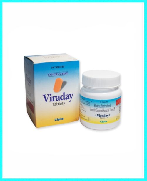 Viraday (Efavirenz IP, Emtricitabine IP, Tenofovir Disoproxil Fumarate IP) - Image 3