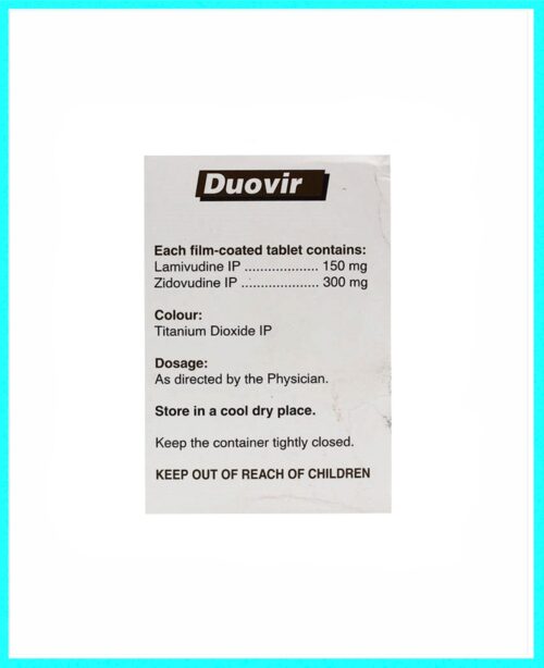 Duovir (Lamivudine + Zidovudine) - Image 3