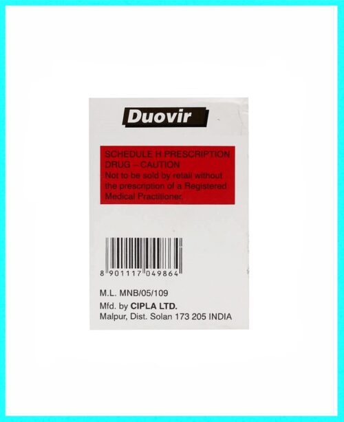 Duovir (Lamivudine + Zidovudine) - Image 2