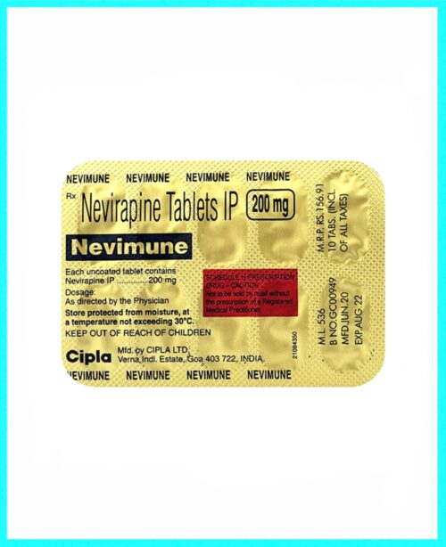 Nevimune 200 Mg (Nevirapine) - Image 3