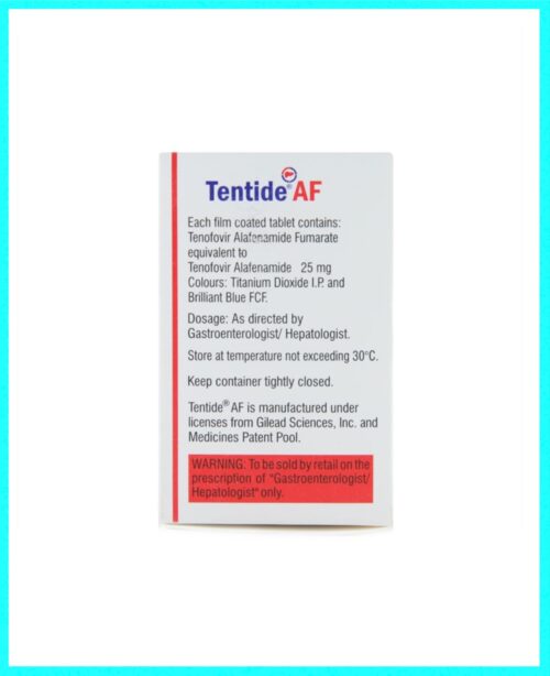 Tentide EM (Emtricitabine & Tenofovir) - Image 2