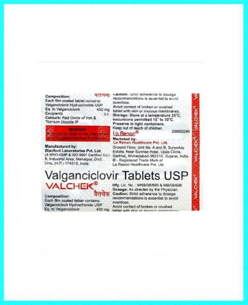 Valchek 450 Mg (Valganciclovir) - Image 2