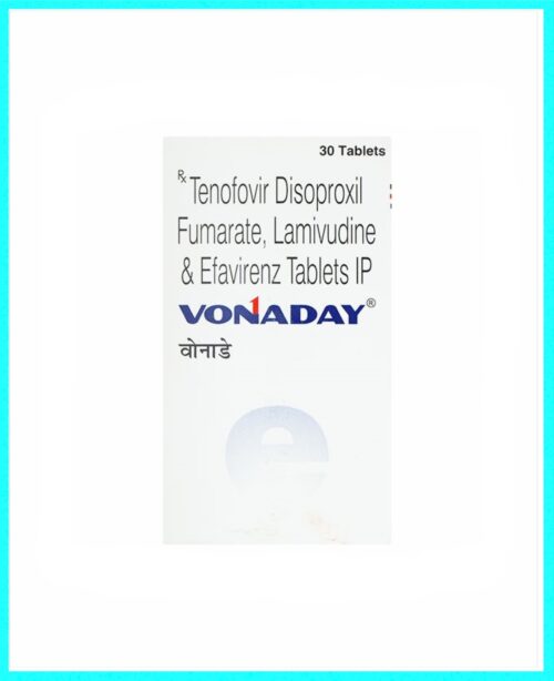 Vonaday (Tenofovir Disoproxil Fumarate, Lamivudine, Efavirenz)