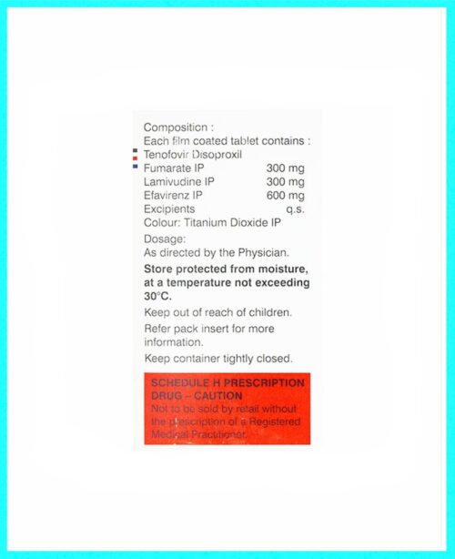 Vonaday (Tenofovir Disoproxil Fumarate, Lamivudine, Efavirenz) - Image 3