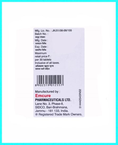 Vonavir (Tenofovir Disoproxil Fumarate, Emtricitabine, Efavirenz) - Image 3