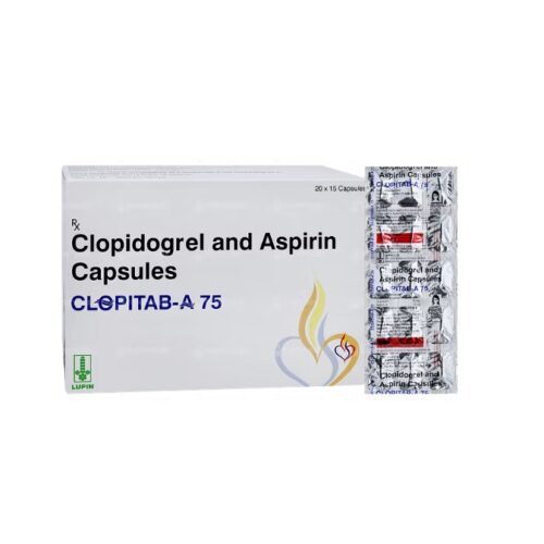 Clopitab 75 Mg (Clopidogrel)