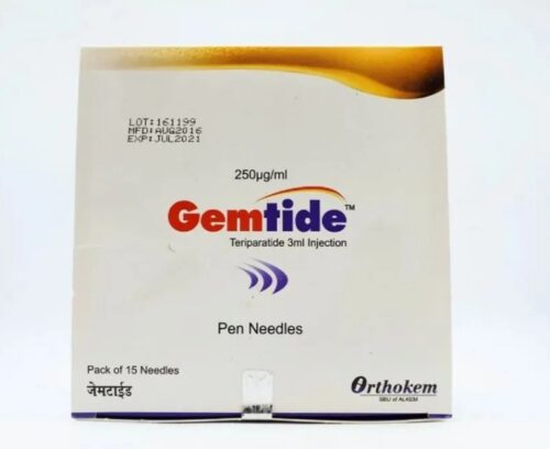 Gemtide Cartridge (Teriparatide) 250 Mcg