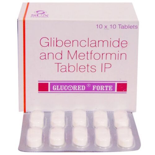 Glucored Forte (Glibenclamide + Metformin)