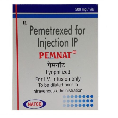 Pemnat 500Mg (Pemetrexed) Injection
