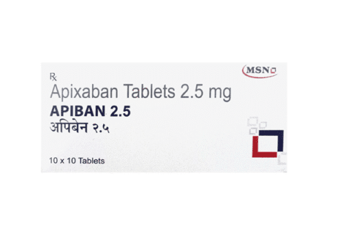 Apiban 2.5 Mg (Apixaban)