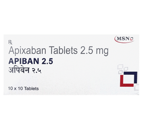 Apiban 2.5 Mg (Apixaban)