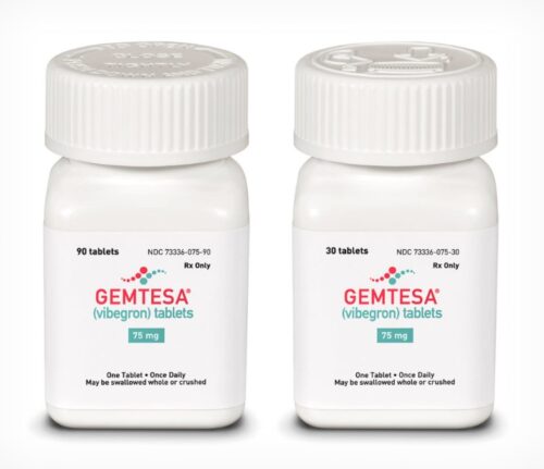 GEMTESA 75 MG TAV (VIBEGRON)