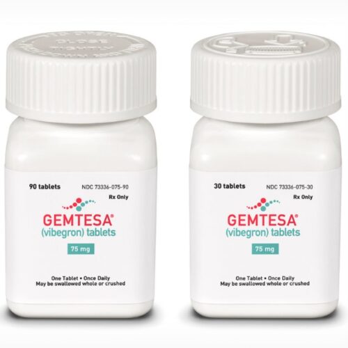 GEMTESA 75 MG TAV (VIBEGRON)