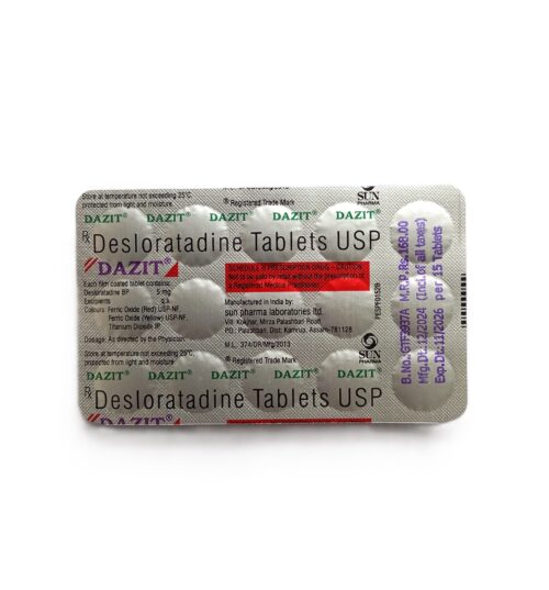 DAZIT 5 MG DESLORATADAINE TABLET - Image 5