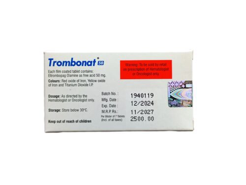 TROMBONAT 50 MG TABLETS - Image 2